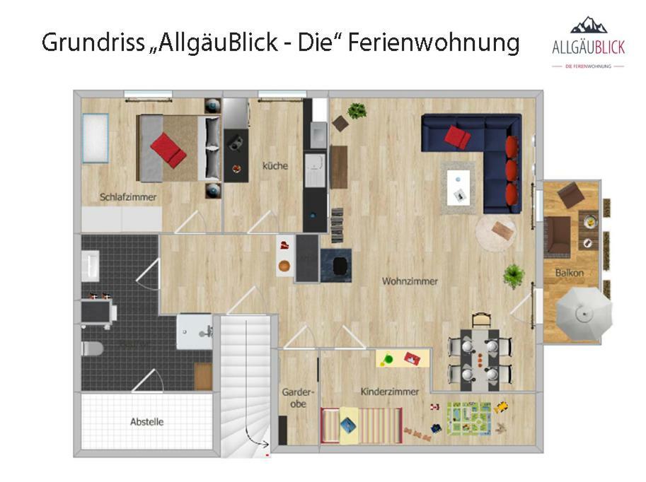 Allgaublick - Die Ferienwohnung Sonthofen Esterno foto